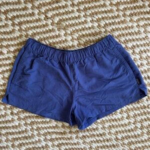 Patagonia Blue Athletic Shorts Lightweight Performance